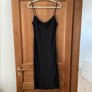 Express Black Slip Dress